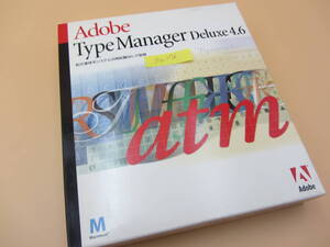 SW176●Adobe Type Manager Deluxe 4.6/Macintosh マック