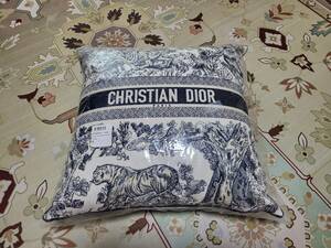 新品未使用　本物　Christian Dior　クリスチャンディオール　Dior　ディオール　メゾン　スクエア クッション トワル ドゥ ジュイ