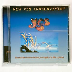 中古CD　YES　NEW YES ANNOUNCEMENT　コレクターズCD　　　T019