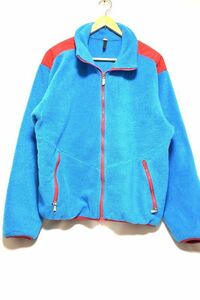 ＠美品 アメリカ製 ザ・ノースフェイス THE NORTH FACE フルジップフリースj381 アウトドア アメリカ古着 XL MADE IN USA