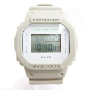 カシオジーショック CASIO G-SHOCK 腕時計 デジタル クォーツ ラバーバンド DW-5600M グレー系 メンズ