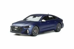 新品未開封　アウディ RS7 アプト スポーツライン 2020 マッドブルー 1/18 GT-SPIRIT AUDI A7 RS7 ABT SPORTLINE