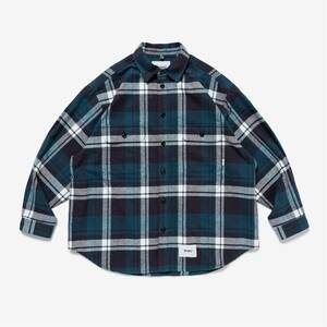 WTAPS WCPO 01 LS COTTON FLANNEL TEXTILE