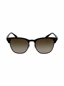 Ray-Ban◆サングラス/ウェリントン/プラスチック/SLV/BLK/メンズ/RB3576-N