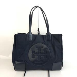 TORY BURCH トリーバーチ ロゴ トートバッグ ネイビー ブランド バッグ 鞄 かばん レディース 送料1000