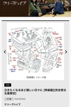 クリープハイプ 泣きたくなるほど嬉しい日々に 【特装盤】【完全受注生産限定】