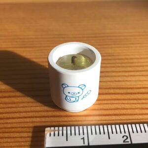 リーメント（単品）＊湯呑み＊ぷちサンプル バラ売り ミニチュア ドールハウス お茶　茶柱　リラックマ　和小物