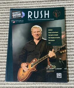 ラッシュ・Rush / Ultimate guitar Play-Along Rush: Play Along with 6 Great Demonstration Tracks CD付き　Anthem入り