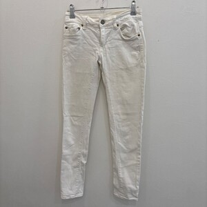 GY06 ダメージあり　DENIM&SUPPLY RALPH LAUREN デニムアンドサプライラルフローレン　ホワイトデニム　ストレッチスキニー　レディース24