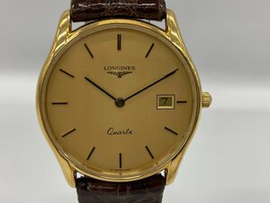 LONGINES　ロンジン　腕時計　クオーツ　SS/革　25431657　不動品【CGBC8037】