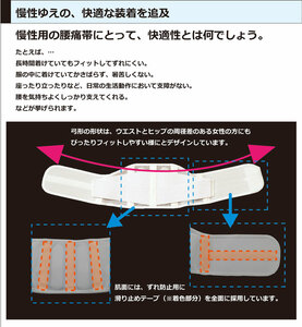 送料無料値下げしました★腰ベルト　★ＢＯＮＢＯＮＥ　スリムハード１０５★ (L)