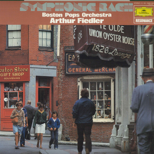 LP Arthur Fiedler, Boston Pops Orchestra シンフォニック バッハ / ボストン ポップス 15MG3011 DEUTSCHE GRAMMOPHON /00260