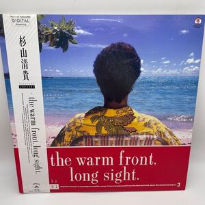 【帯付】杉山清貴/The Warm Front, Long Sight/レコード/3LP