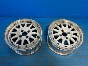 ウエッズ スポーツ weds sport RACING 14インチ 14x6.5JJ +40 100/4H 中古2本 クラゲ　希少