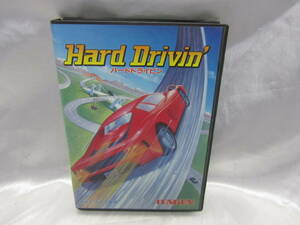 ハードドライビン　メガドライブ　ロムカートリッジ　カセット　ゲームソフト　現状品