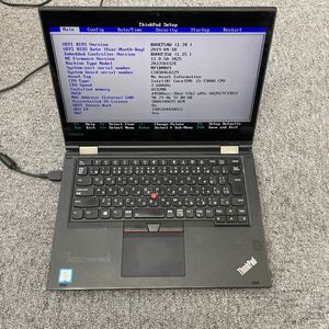 ジャンク品 LENOVO ThinkPad yoga370 Core i5-7300U／メモリ8GB／SSD512GB/ 現状渡し(管理110213)