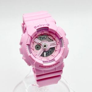 6-59 未使用 国内 廃盤 CASIO G-SHOCK カシオ GショックBaby-G ベイビーG BA-110-4A1JF ピンク ブーケ アナデジ 腕時計 ウォッチ ②