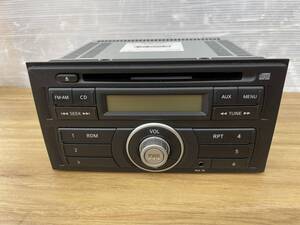 送料無料S66772 日産純正 NISSAN カーオーディオ B8185-1FA01 AM/FM ラジオ CDプレーヤー