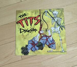 【ノイズコア】THE TITS/DISASTER 7”FLEXI/THE TITSアルバムレコ発ライブ会場限定150枚