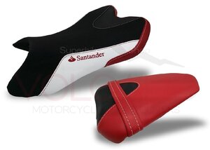 YAMAHA YZF R1 SANTANDER 2007～2008年式用 VOLCANO イタリア高級本革使用 シートカバー SEAT COVER