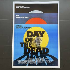 海外版ポスター『死霊のえじき』（Day of the Dead）★ジョージ・A・ロメロ/ゾンビ/ナイト・オブ・ザ・リビングデッド/ホラー