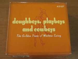 CD doughboys, playboys and cowboys The Golden Years of Western Swing 4枚組 輸入盤 中古品