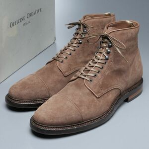 GP9421//未使用/イタリア製*オフィチーネクリエイティブ/OFFICINE CREATIVE*メンズ44/HARVARD/019/レースアップブーツ/ストレートチップ/靴