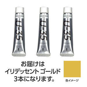 まとめ得 ターナー色彩 U35 イリデッセントゴールド20ml 3個 TURNER108704 x [2個] /l