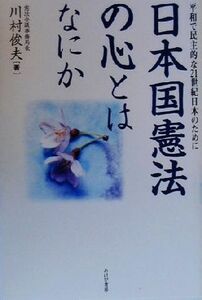 日本国憲法の心とはなにか 平和で民主的な21世紀日本のために/川村俊夫(著者)