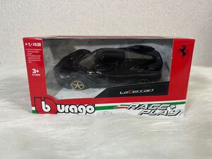 【1円から】FERRARI フェラーリ burago ブラーゴ　La Ferrari ラ・フェラーリ Speciale スペチアーレ オフィシャル イタリア購入 Nero