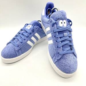 【未使用保管】ADIDAS アディダス SOUTH PARK × CAMPUS 80S TOWELIE GZ9177 26cm チョークパープル フットウェアホワイト スニーカー 靴