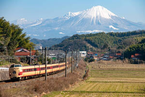 鉄道 デジ 写真 画像 381系 国鉄色 特急やくも 73