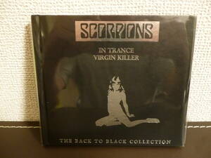 リマスター音源・ SCORPIONS / THE BACK TO BLACK COLLECTION ・ VIRGIN KILLER・IN TRANCE ・輸入盤２CD ・スコーピオンズ 