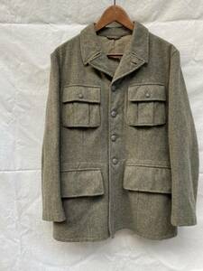 SWEDISH ARMY MILITARY WOOL OFFICER JACKET M39 スウェーデン軍 ウール オフィサー ジャケット 92 アルミ 釦 フラップポケット 40s 1944年