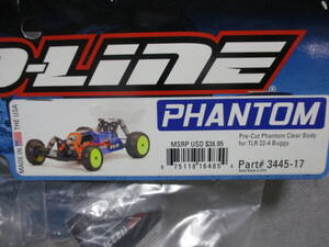 未使用未開封品 プロライン 3445-17 PHANTOM TLR22-4 ボディ 1/10RC