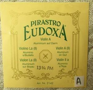 PIRASTRO　　EUDOXA　Violin弦　　A2　　Nr　2142　　　　新品