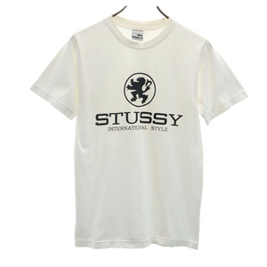 ステューシー 90s USA製 オールド 半袖 Tシャツ S ホワイト STUSSY メンズ