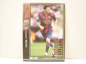 WCCF 2014-2015 黒 リオネル・メッシ　Lionel Messi No.10 FC Barcelona Spain 14-15 Special Card #A108 Panini