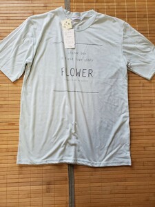 ★タグ付き新品　レディースパジャマトップス　Tシャツ型　【LL】