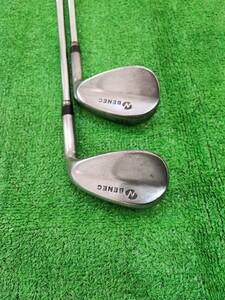 ★中古2本セット/BENEC　FORGED　ベネック　ウェッジセット AW SW/NSプロ850GH　フレックスS