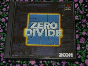 PS2ソフト　プレステ２　PS2 ゼロ・ディバイド ZERO DIVIDE 格闘アクション プレイステーション ★USED