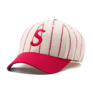 Supreme/American Needle Wool Pinstripe S Logo Cap 赤7.1/4 シュプリーム/アメリカンニードル ウールピンストライプ エスロゴキャップ 08