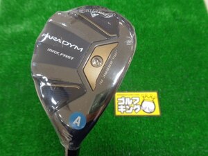 GK石川橋●新品441 【値下げ】【レディース】 キャロウェイ◆PARADYM MAX FAST UT◆ELDIO40 for Callaway(JP)◆A◆24゜◆5H◆