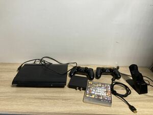SONY ソニー Playstation3 PS3 プレイステーション3 プレステ3 CECH-4000B ゲーム機 本体 ブラック 通電確認済み　ソフト　コントローラー