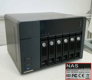 ALEXON Cloud Shelter CS-5000NEO 6ベイ HDD 1.0TBx6 (鍵付き) QNAP OEM NAS-653-G Pro 中古品 アレクソン 即日発送【H24032803】