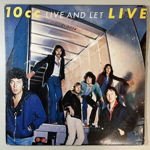 52722【US盤】 10cc / LIVE AND LET LIVE