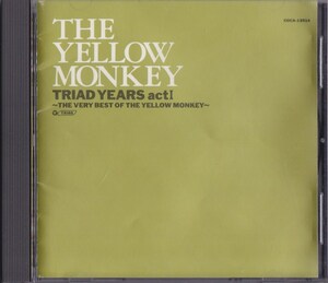 THE YELLOW MONKEY / ザ・イエロー・モンキー / TRIAD YEARS act1～THE VERY BEST OF THE YELLOW MONKEY /中古CD!!69204