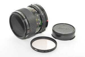 【外観特上級】Canon Macro Lens NewFD 50mm F3.5　#s15833