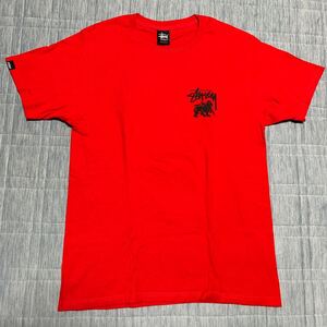 stussy Tシャツ 赤 Mサイズ ステューシー