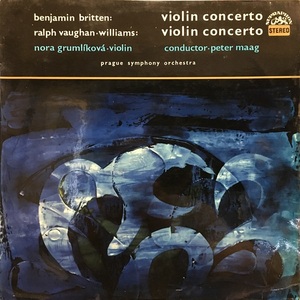 SUPRAPHON グリュムリーコヴァ(Vn) ブリテン＆V=ウィリアムズ 協奏曲集 / Grumlikova(Vn) Britten & V=Williams Violin Concertos RED-ST